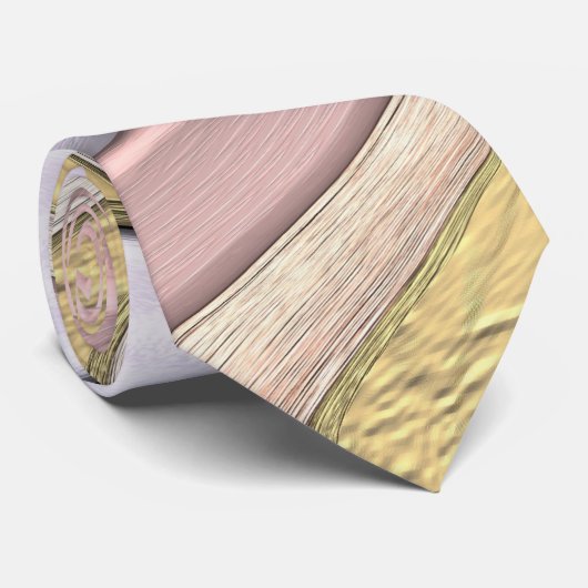 輝きのある金属パターン ネクタイ (ロール)