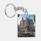 輝きのビクトリアン城 キーホルダー (正面左)
