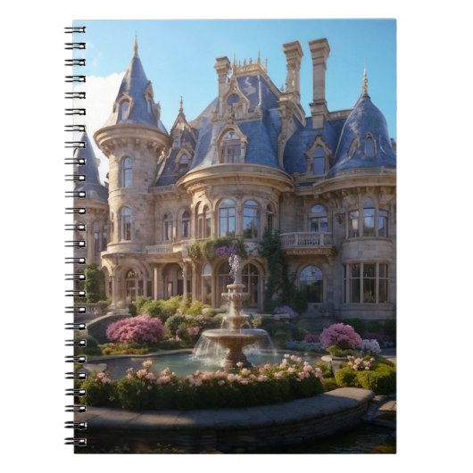 輝きのビクトリアン城 ノートブック (正面)