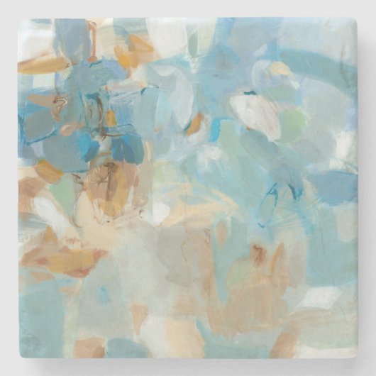 輝きのビーチ ストーンコースター (正面)