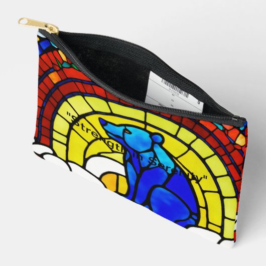 「輝きの守護者」 アクセサリーポーチ (見開き)