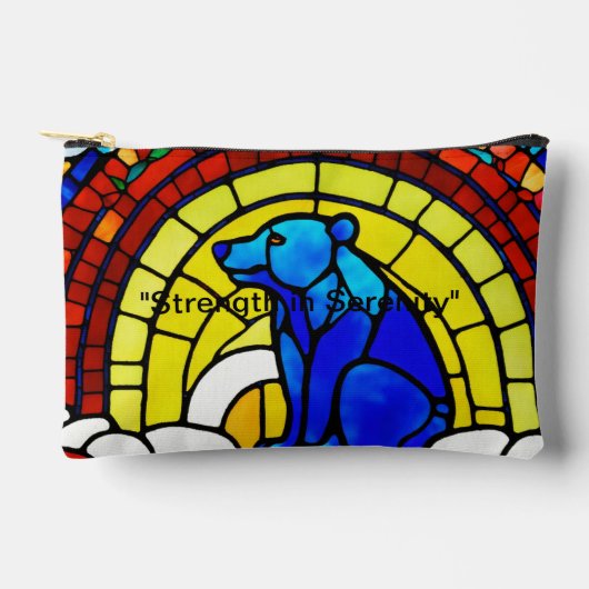 「輝きの守護者」 アクセサリーポーチ (正面)