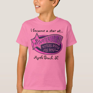 輝きの星のティー Tシャツ
