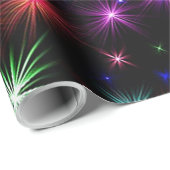 輝きの星の包装紙 ラッピングペーパー (ロールコーナー)