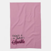 輝きは発汗しません キッチンタオル (縦)