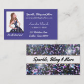 輝きらきら光るく、もっと！ 名刺 (正面/裏面)