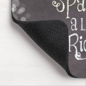 輝きを恐れない引用文 マウスパッド (コーナー)