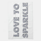 輝きを愛する キッチンタオル (縦)