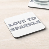 輝きを愛する コースター (左側)