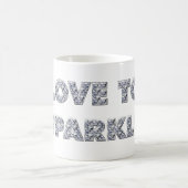 輝きを愛する コーヒーマグカップ (中央)