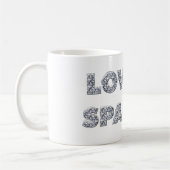 輝きを愛する コーヒーマグカップ (左)