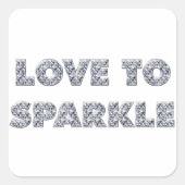 輝きを愛する スクエアシール (正面)