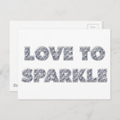 輝きを愛する ポストカード (正面/裏面)