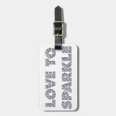 輝きを愛する ラゲッジタグ (正面縦)