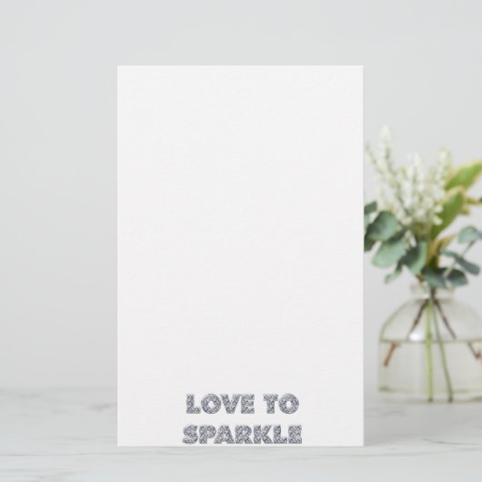 輝きを愛する 便箋 (スタンド正面)