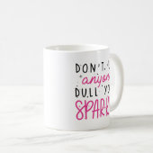 輝きを鈍くする コーヒーマグカップ (正面右)