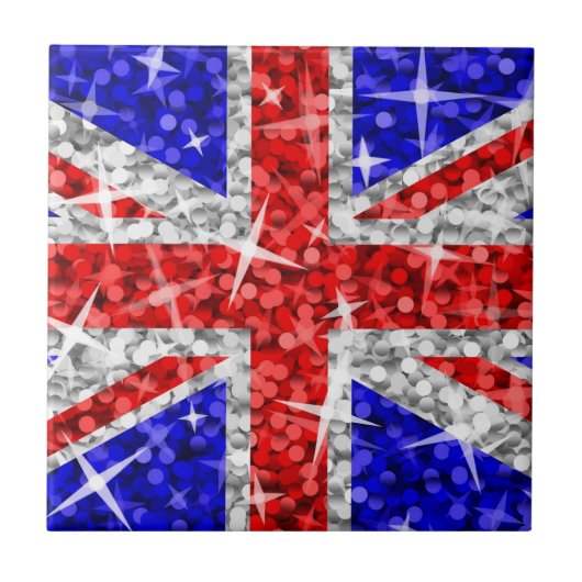 輝きイギリスのタイル タイル (正面)