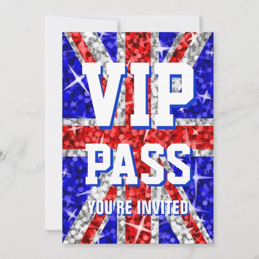 輝きイギリス「VIPパス」の招待 招待状 (正面)