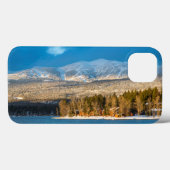 輝き渡るホワイトフィッシュのスキー場の最後の日々 Case-Mate iPhoneケース (裏面 (横))