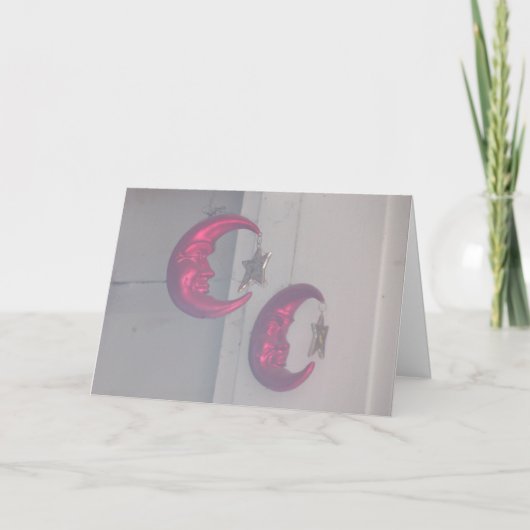 「輝き続けて」クリスマスカード カード (正面)