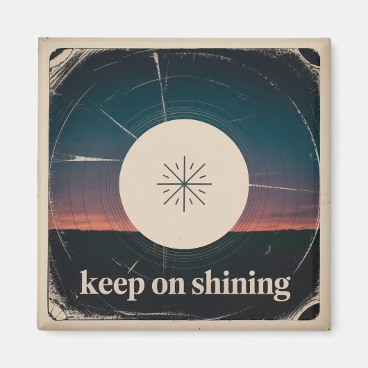輝き続ける マグネット (正面)