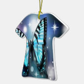 輝き蝶 セラミックオーナメント (左)