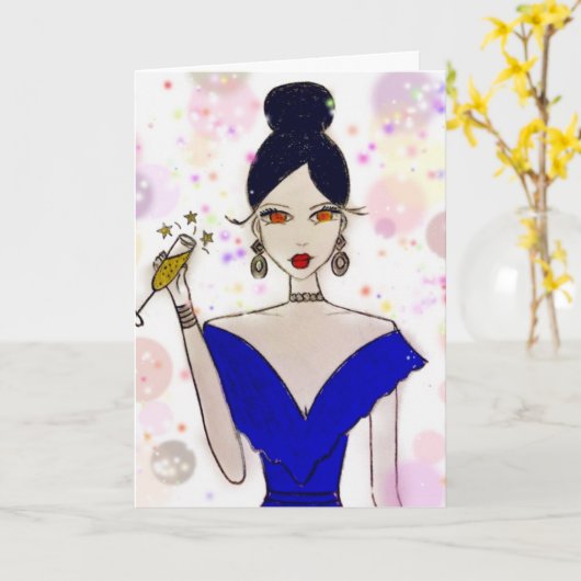 輝き カード (黄色い花)