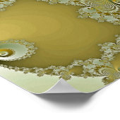 輝き – フラクタルポスター ポスター (角)