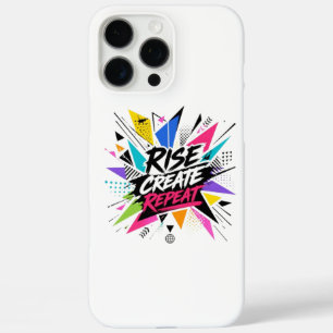 輝き 創造 繰り返し インスピレーション モチベーション 引用 iPhone 16 PRO MAXケース