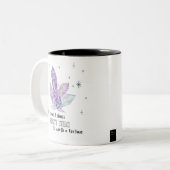 輝くからこそ… – バイオレットダイヤモンドコーヒー ツートーンマグカップ (正面左)