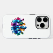 輝くかわいいペンギン Case-Mate iPhoneケース (裏面 (横))