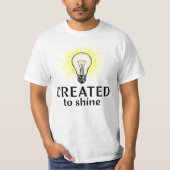 輝くために生まれた Tシャツ (正面)
