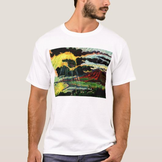 輝くなライト Tシャツ (正面)