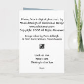 輝くな星 カード (裏面)