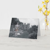 輝くな装甲の私の騎士 カード (黄色い花)