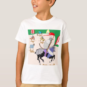 輝くな装甲の私の騎士 Tシャツ