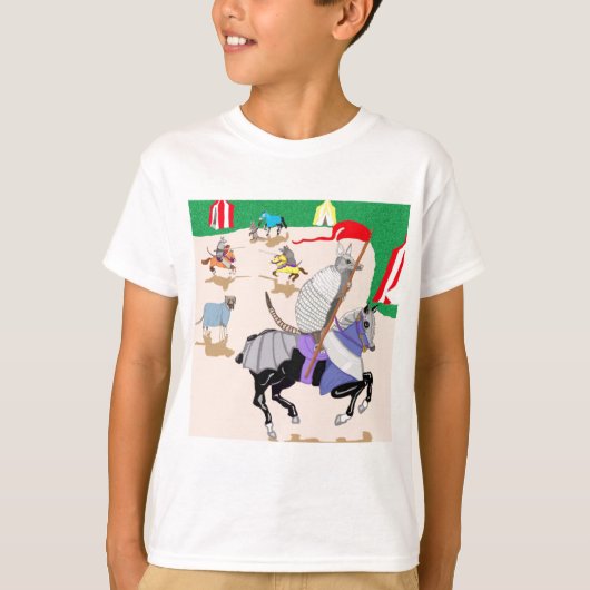 輝くな装甲の私の騎士 Tシャツ (正面)