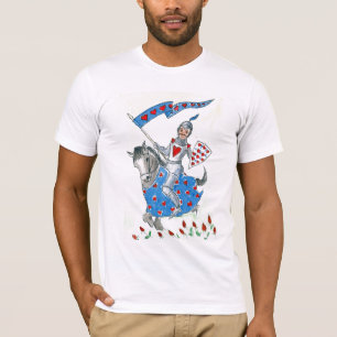 「輝くな装甲の騎士」Tシャツ Tシャツ