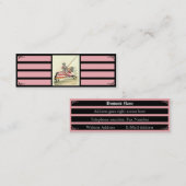 輝くな装甲名刺の騎士 スキニー名刺 (正面/裏面)