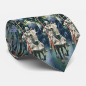 "輝くな装甲"騎士水彩画 ネクタイ (ロール)