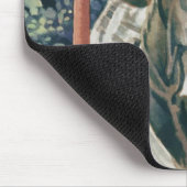 "輝くな装甲"騎士水彩画 マウスパッド (コーナー)