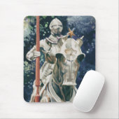 "輝くな装甲"騎士水彩画 マウスパッド (マウス)