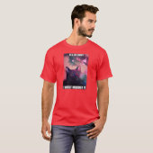 輝くものを見ると殺したくなる猫のクリスマスツリー Tシャツ (正面フル)