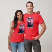 輝くものを見ると殺したくなる猫のクリスマスツリー Tシャツ (ユニセックス)