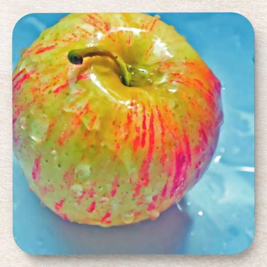 輝くアップル コースター (正面)
