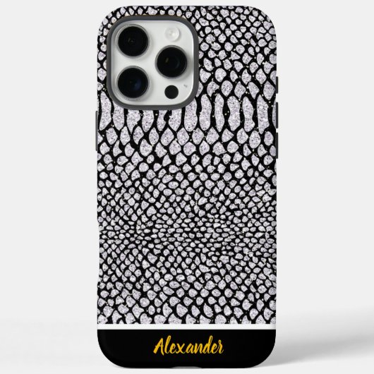 輝くアニマル柄デザイン Case-Mate iPhoneケース (裏面)