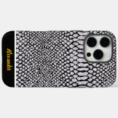 輝くアニマル柄デザイン Case-Mate iPhoneケース (裏面 (横))