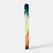 輝くオオカミ iPhoneケース (左側面)