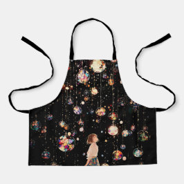 輝くオーブの星夜  エプロン