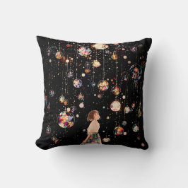 輝くオーブの星夜  クッション